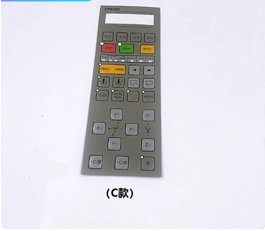 Operation Panel Keyboard For Makino Spark Machine  wire EDM Machine Control Panel Protective Film