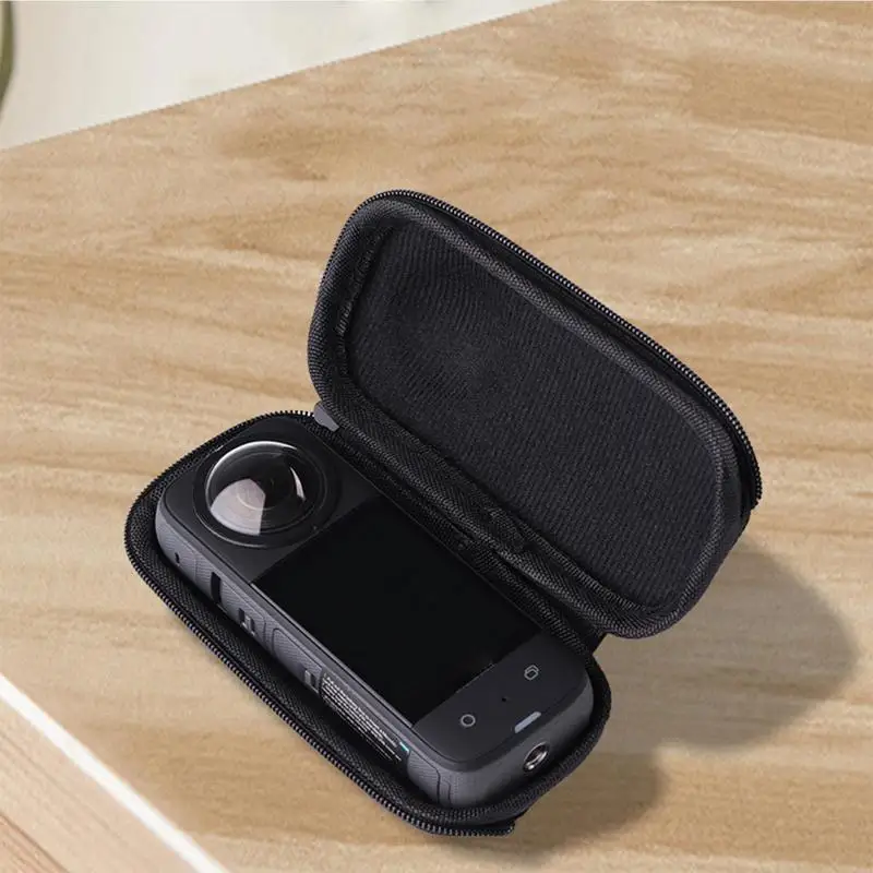 Mini Storage Case ForInsta360 X3 Protective Bag Mini PU Camera Protective Case Panoramic Camera Portable Accessory