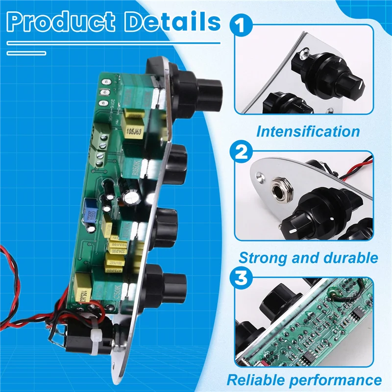 

A29Z-пластина управления гитарой бас-гитарой, предварительно проводные источники, проводная пластина управления переключателем для электрического бас-гитарного инструмента