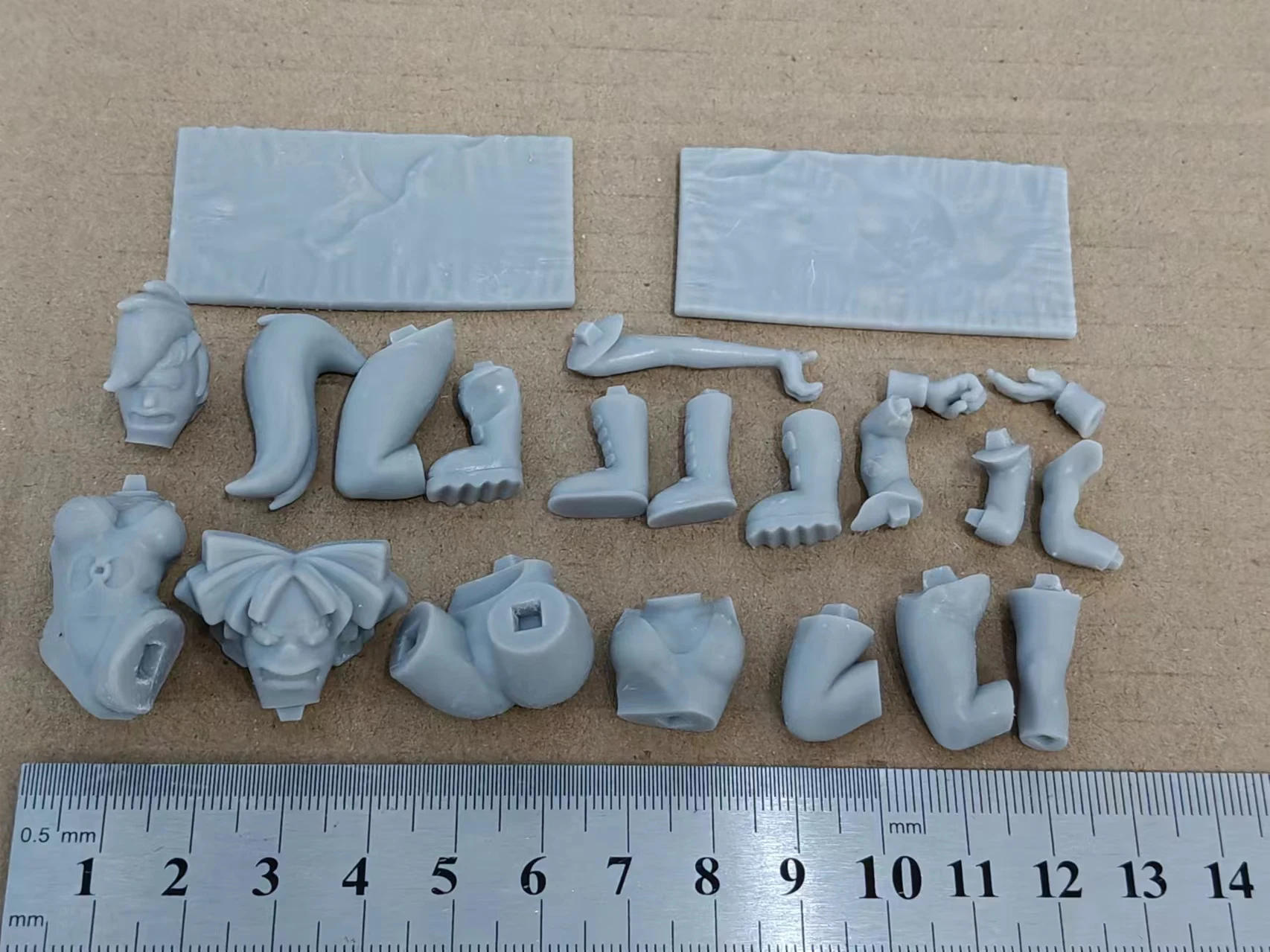 1/24 Schaal Hars beeldje Leela Amy Wong Nsfw DIY Twee versies Model Kit Ongemonteerd Ongeverfd Sculptuur speelgoed