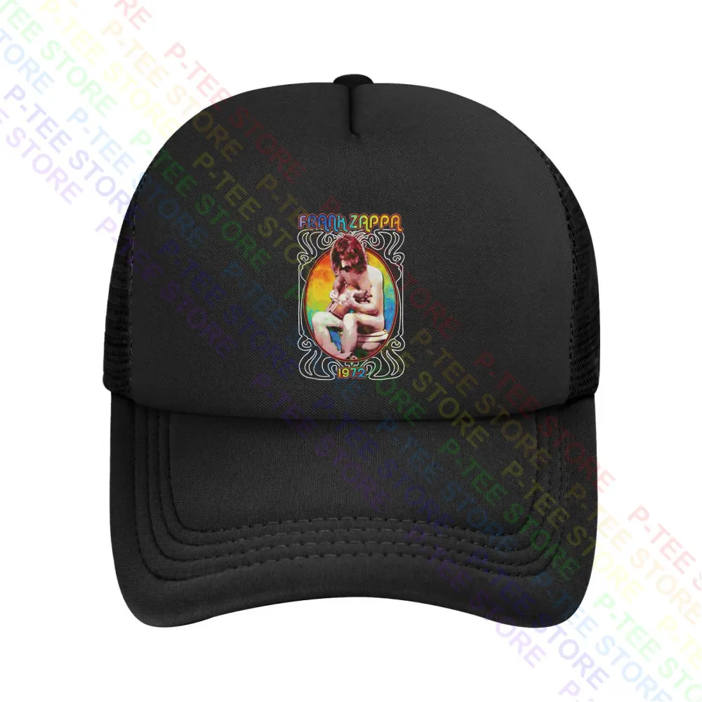 Frank Zappa 1972 Baseball Cap Snapback Caps Knitted Bucket Hat