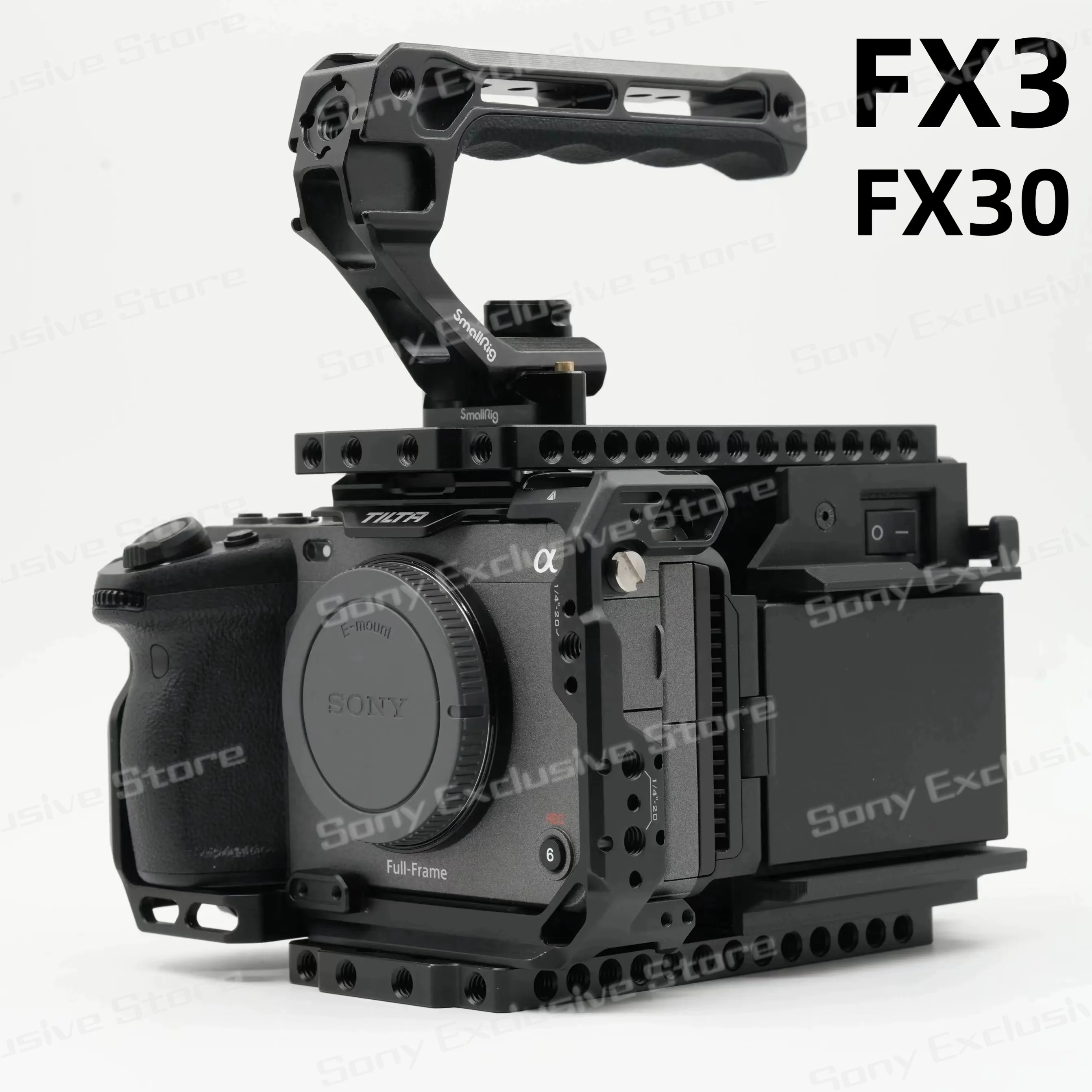 カメラケージ拡張モジュール、fx3、fx30