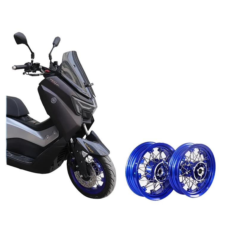 

New 13inch Stainless Steel Front and Rear Hubs for 20-25 Yamaha Nmax155 Motorcycle