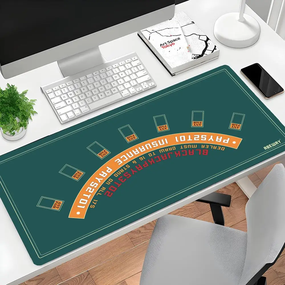 

Folding Poker Mouse Pad Large Computer Office Table Mats Rubber Anti-slip Gaming Keyboard Mousepads Long Desk Pads 900x400mm