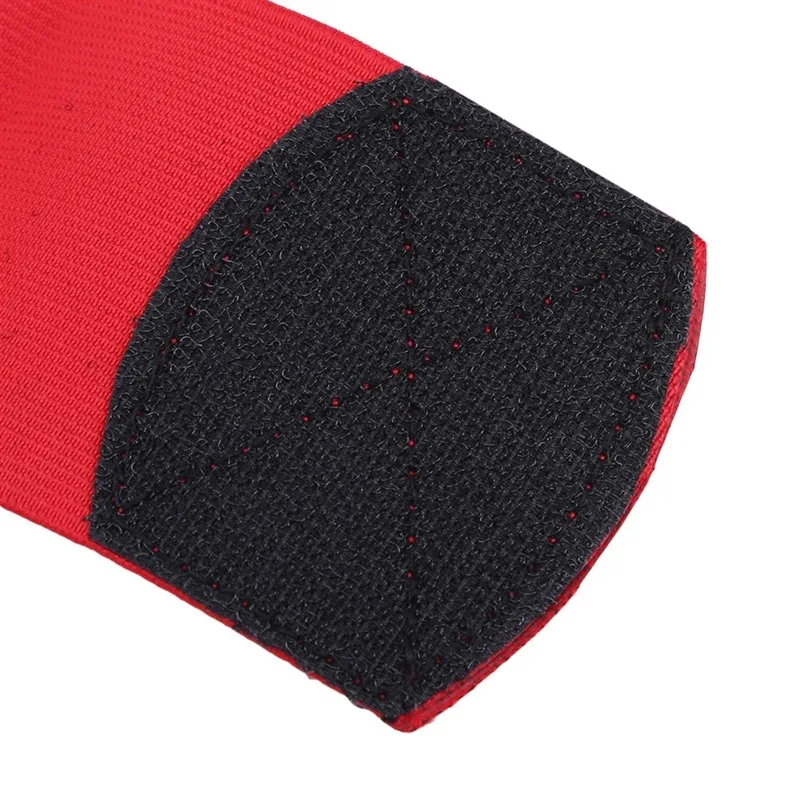 Neue Schienbeinschoner-Fixierbandage: Elastisches Sportbandage-Tape für Fußball-Schienbeinschoner, verhindert Abfallen, verstellbar, 4 Farben erhältlich – Detail 14