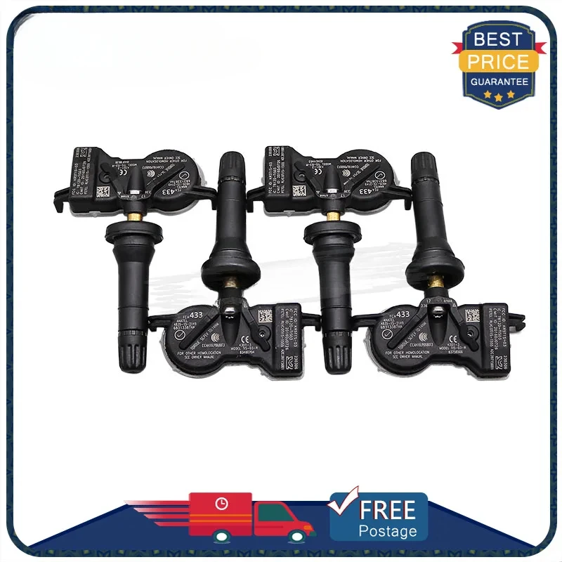 

1/4 шт. 68313387AB 68313387AA датчик TPMS для 2018-2024 JEEP COMPASS датчик давления в шинах 433 МГц