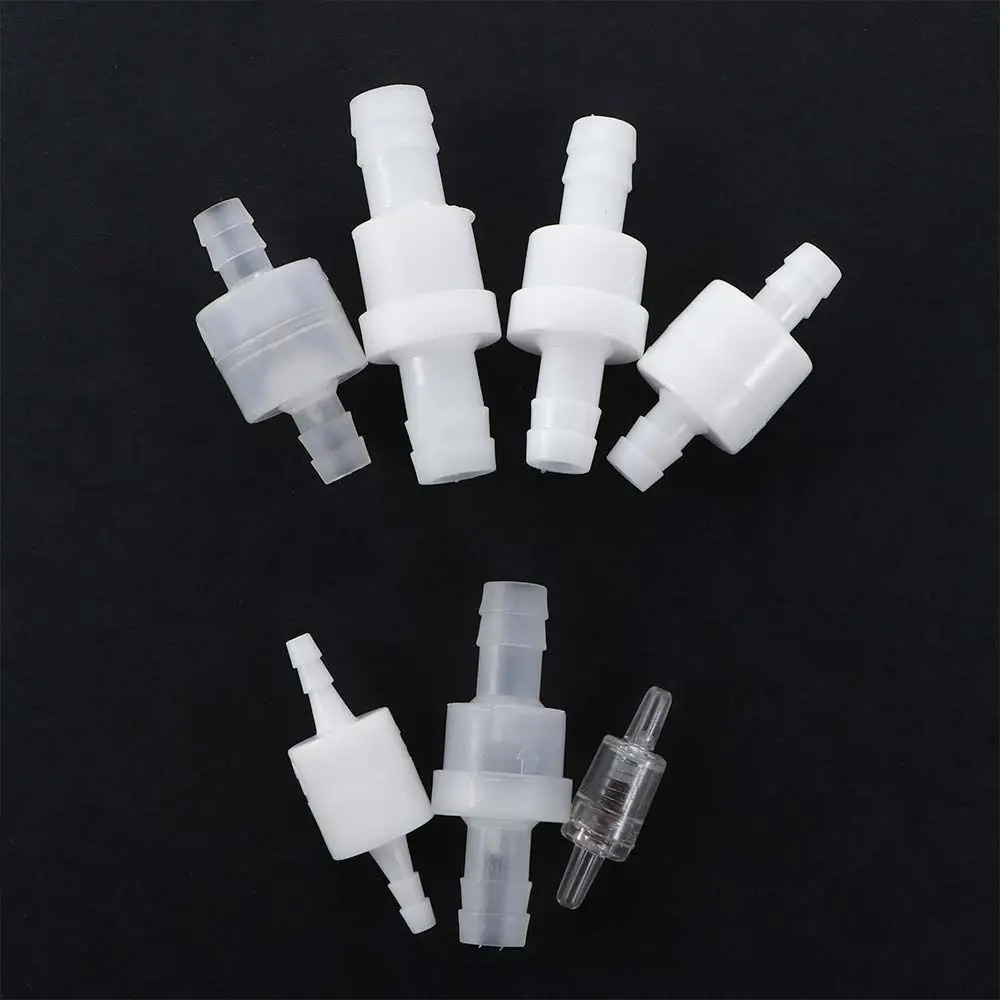 1 Pcs One-way Inline Check Valve Non-Return For Fuel Air Liquid Gas Water Plastic Hose Size 4mm / 6mm / 8mm / 12mm