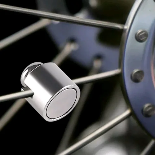 1 unidad de imán Universal para velocímetro, imán para radios para bicicleta, odómetro, tren, bicicleta, GPS, Sensor de ordenador, rueda magnética, piezas de ciclismo