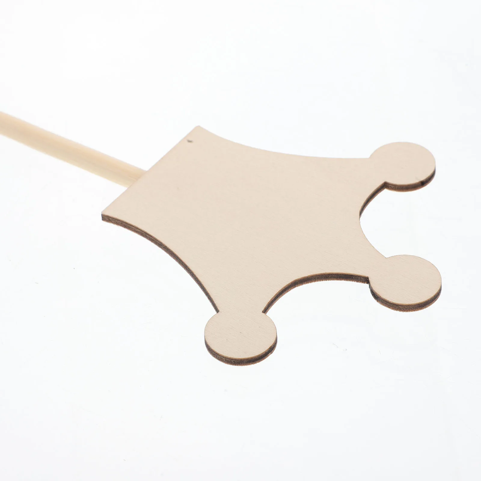 ชุดทำไม้กายสิทธิ์นางฟ้า 12 ชิ้น ชุดงานฝีมือ DIY ไม้กายสิทธิ์เจ้าหญิงแบบยังไม่เสร็จ ของขวัญงานปาร์ตี้สำหรับเด็ก ชุดตกแต่งวันเกิด