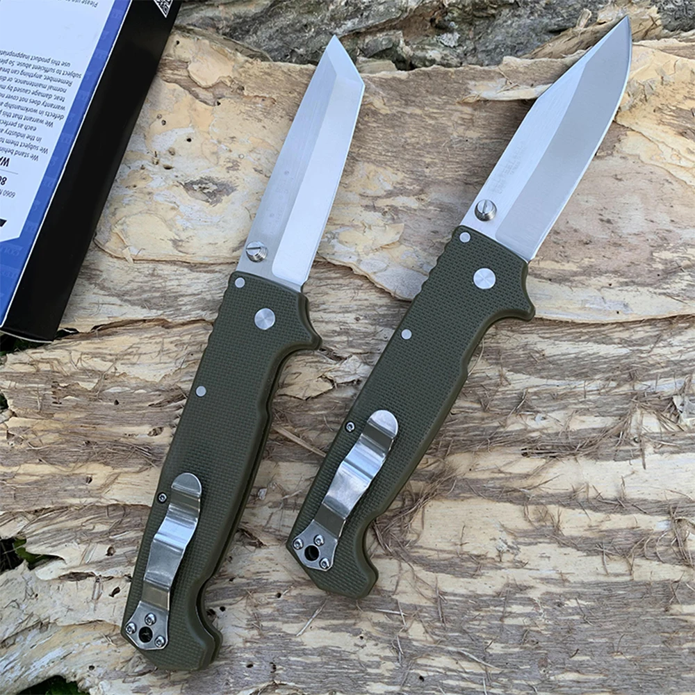 SR1 Cold Outdoor Pocket Folding Knife CPM-S35VN Steel Military Tactical Bushcraft Hunting Cool Knives Self Defense EDC Tools