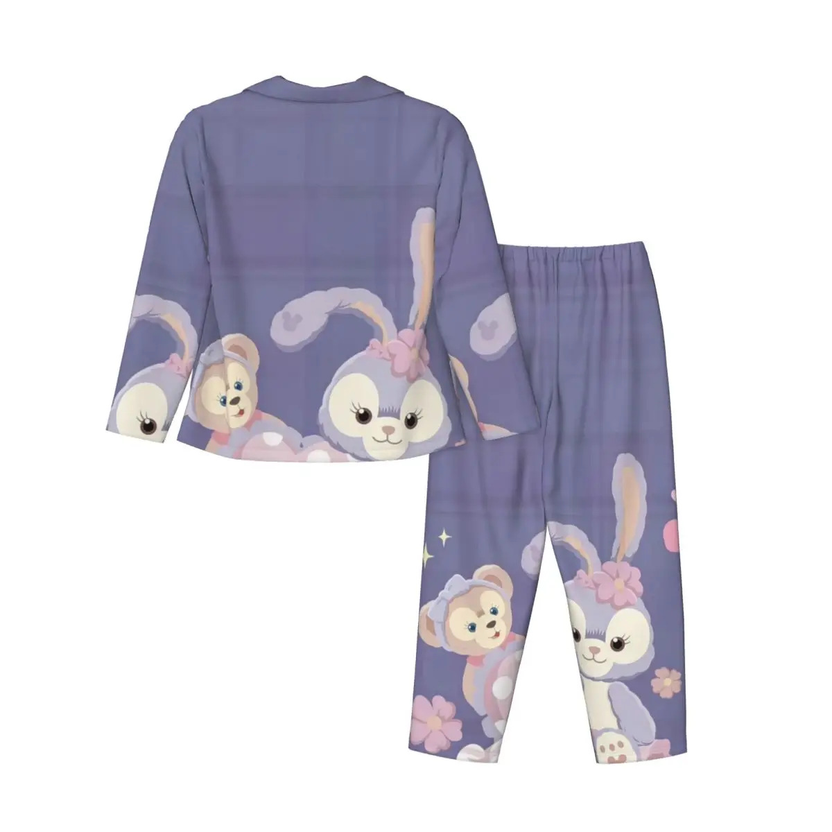 Duffy And Friends Women Pajamas 2 Pieces Set Loungewear pyjama pour femme