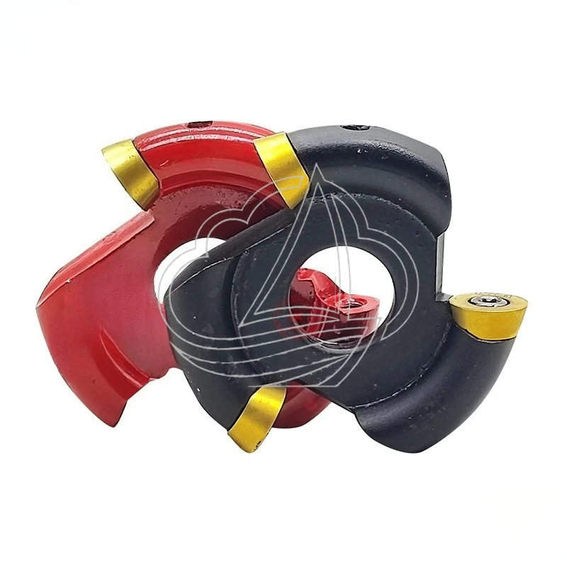 Root Carving Forming Mold Knife Three-tooth Chisel Shaping Blade Angle Grinder Milling Cutter