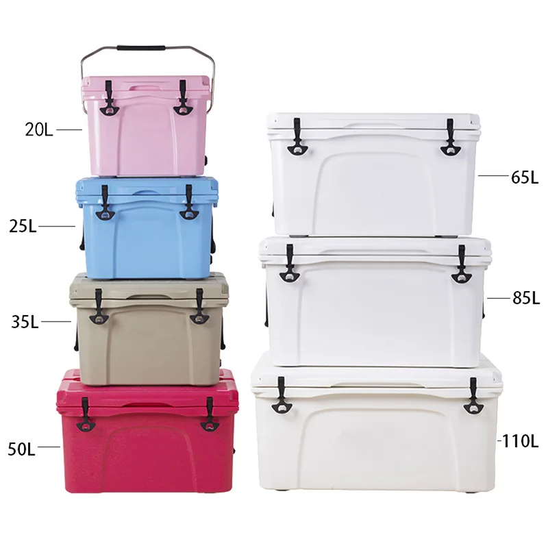 forBig Brand Cooler OEM Factory Direct Sale 65QT Insulate Lldpe Cooler Box Party for Camping Pink Food Leopard Lightweight Soft