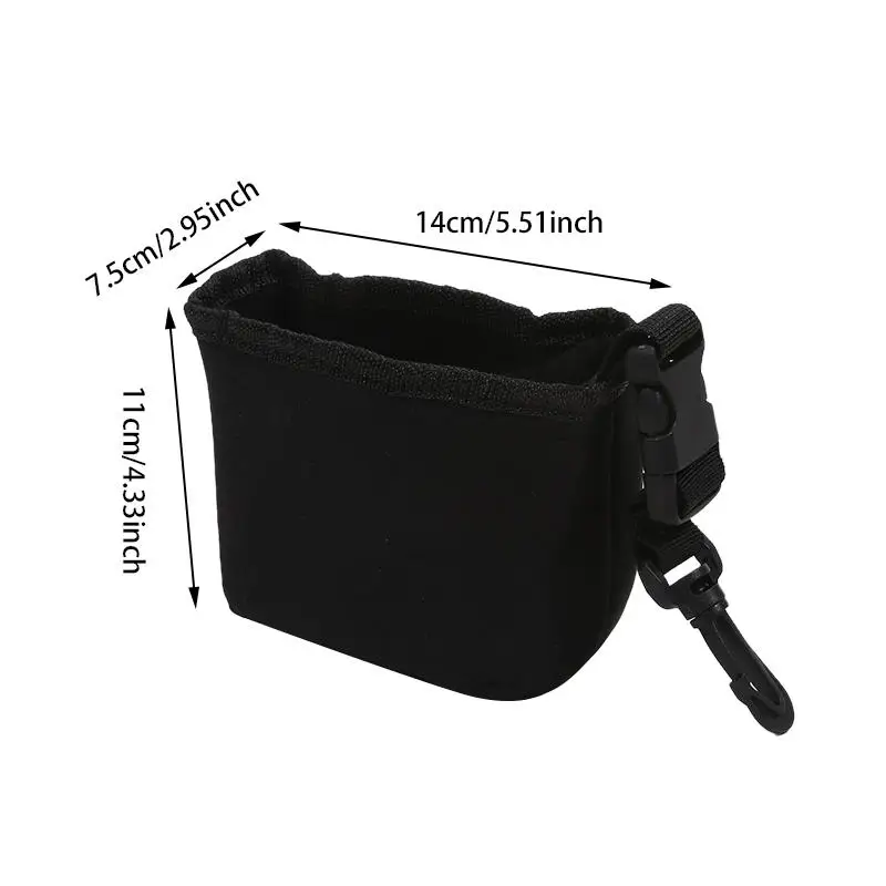 حقيبة تنظيف الجولف المقاومة للماء سهلة التنظيف، محمولة وقابلة للفصل، تعزز أداء النادي أثناء التنقل، ملحق ضروري للاعبي الغولف