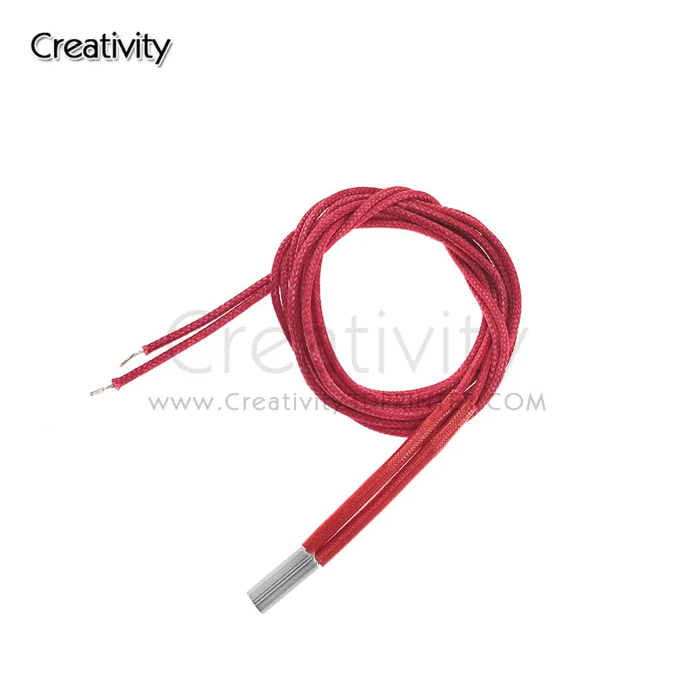 

1pcs Heating Tube Reprap 6*15mm 24V 40W Ceramic Cartridge Heater for Diamond HotEnd Brass Multi Color Nozzel 3 IN 1 3D Printer