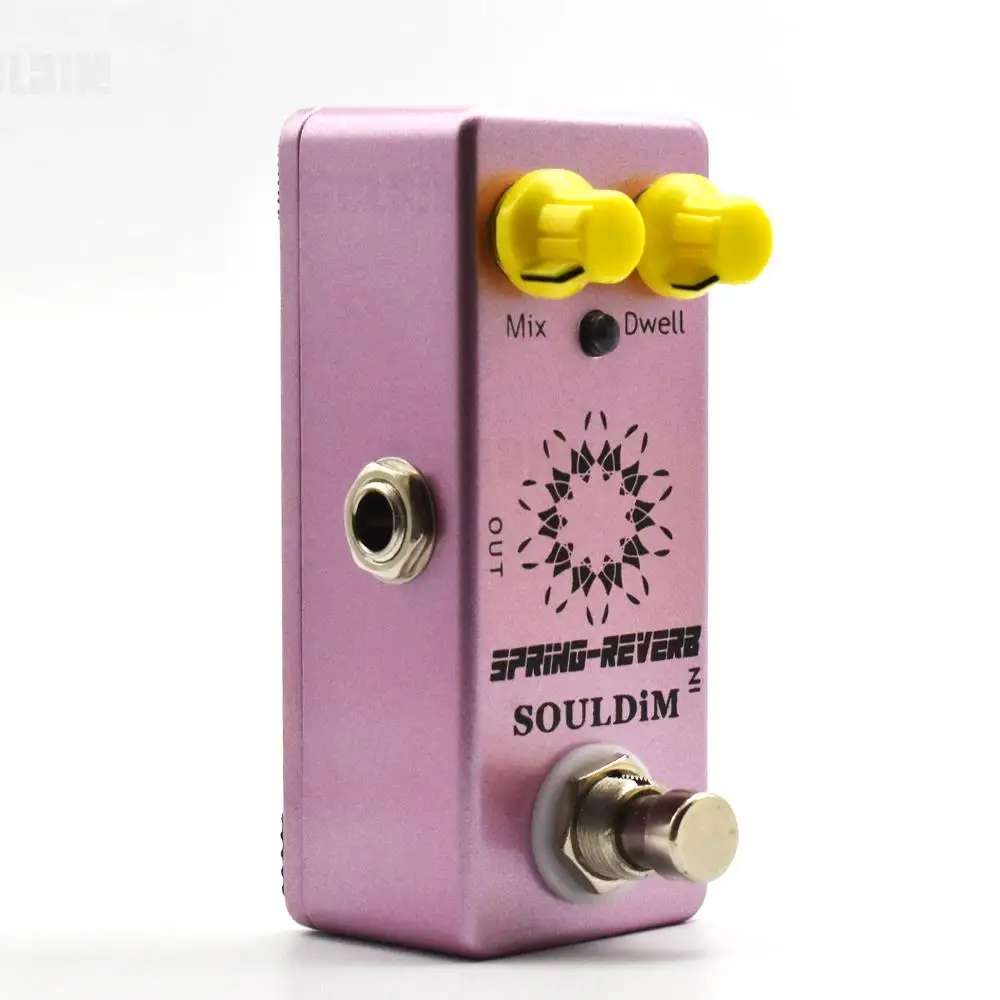 SoulDiM-Pedal de guitarra elétrica, redução de ruído, Primavera Reverb, Delay analógico, B-Box Preamp, Mini-Screamer Overdrive, XP Booster