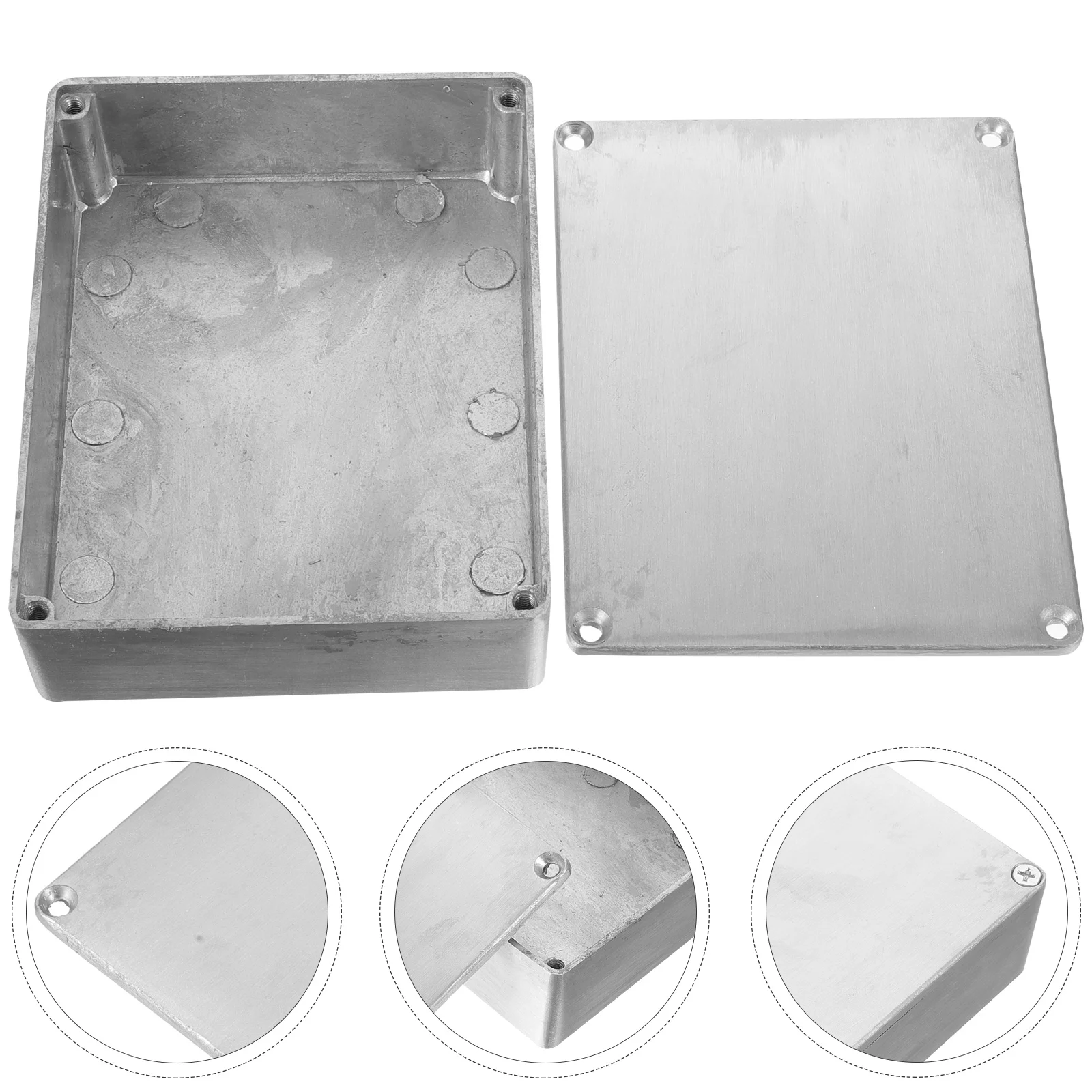 

1Pcs Versatile Aluminum Box Guitar Effect Pedal Enclosure for Various Music Settings