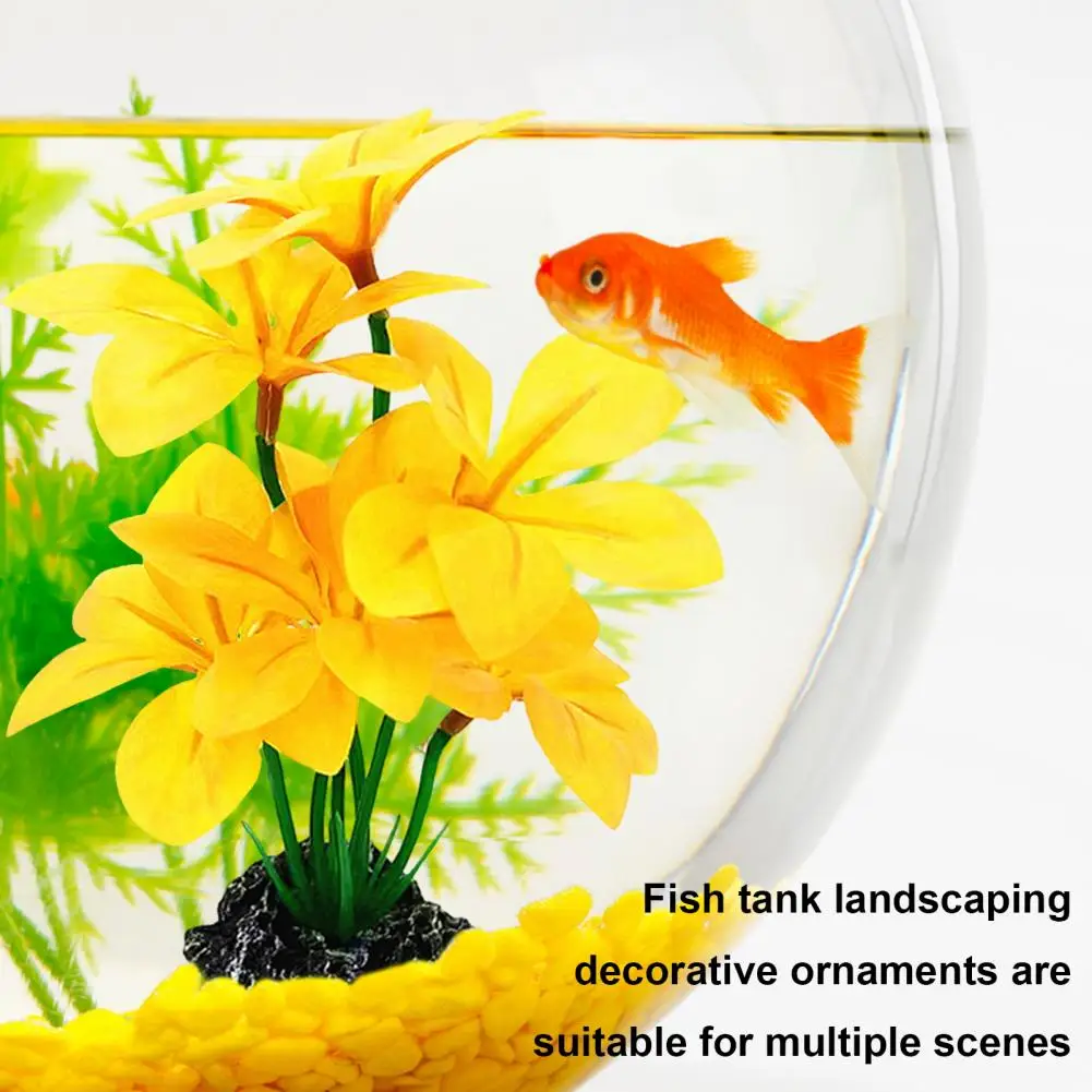 Plant Decor Realistic Fish Tank Landscaping Simulated Water Plants Imitation Water Plant Aquarium Decor for Diy for Aquarium