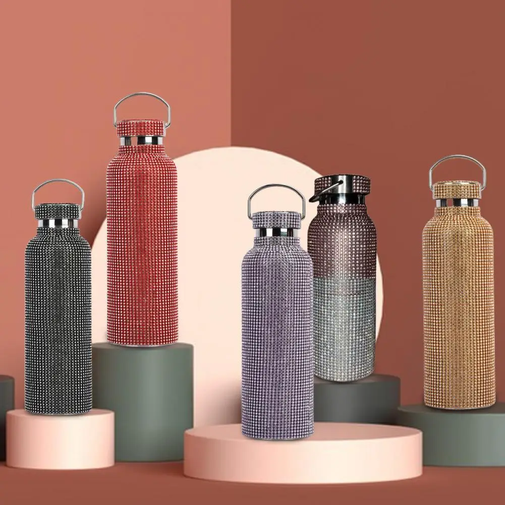 Stylish Vacuum Bottle Rust-Proof Unisex Water Bottle Vacuum Insulated Drink Bottle for Outing Insulated Bottle