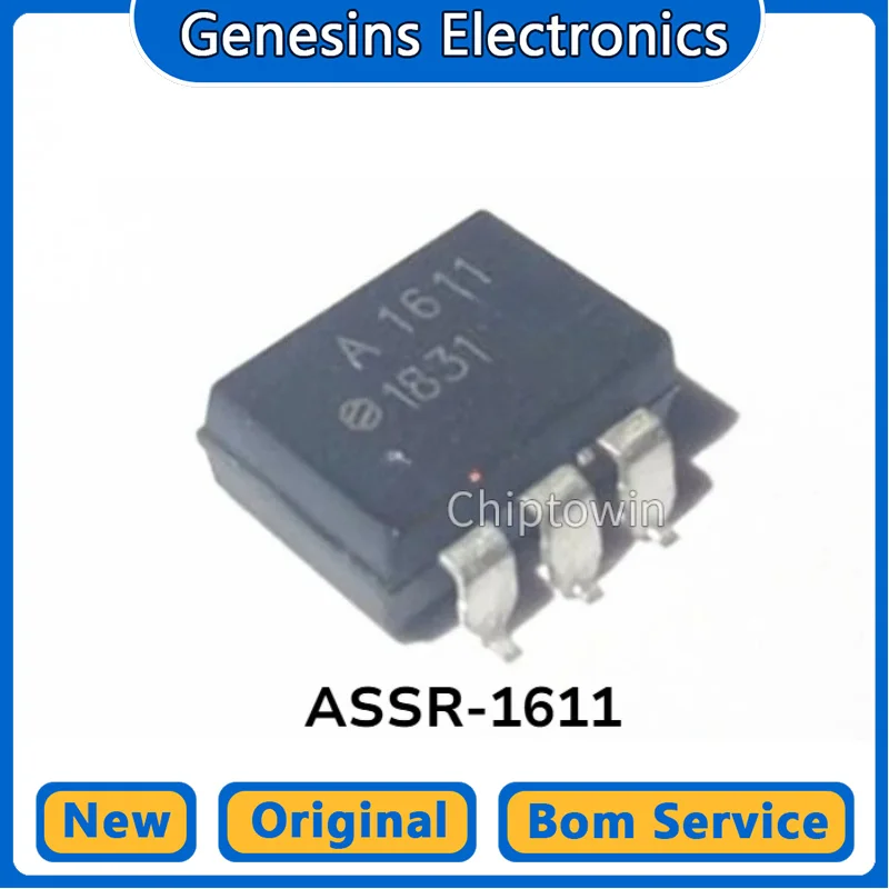 5/50/500 pcs ASSR-1611 A1611 SOP-6 DIP-6 Solid State Relay, Optocoupler 60v Normally Open Relay WN7