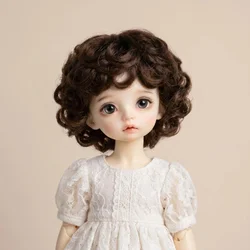 JD219 All Sizes Fashion Short Curls Style BJD Wigs Suit For 1/12 1/8  1/6 1/4 1/3 OB11 YOSD MSD SD Blythe Doll Hair Accessories