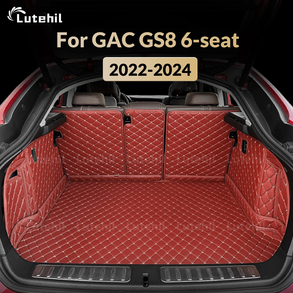

For GAC GS8 6-seat 2022 2023 2024 Auto Full Coverage Trunk Mat Car Protective Pad Cargo Liner Interior Accessories