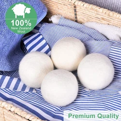 1 pc 7cm Wool Dryer Balls Reusable Softener Laundry Laundry Ball Home Washing Balls Wool Dryer Balls Washing Machine accessories