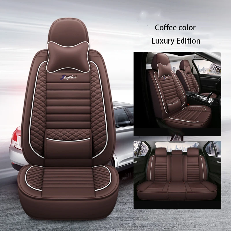 

Universal Leather Car Seat Cover For MG All Models MG5 ZT-T ZR ZT TF MG7 MG4 EV Auto Accessories 5 Seat Wear-resisting Protector