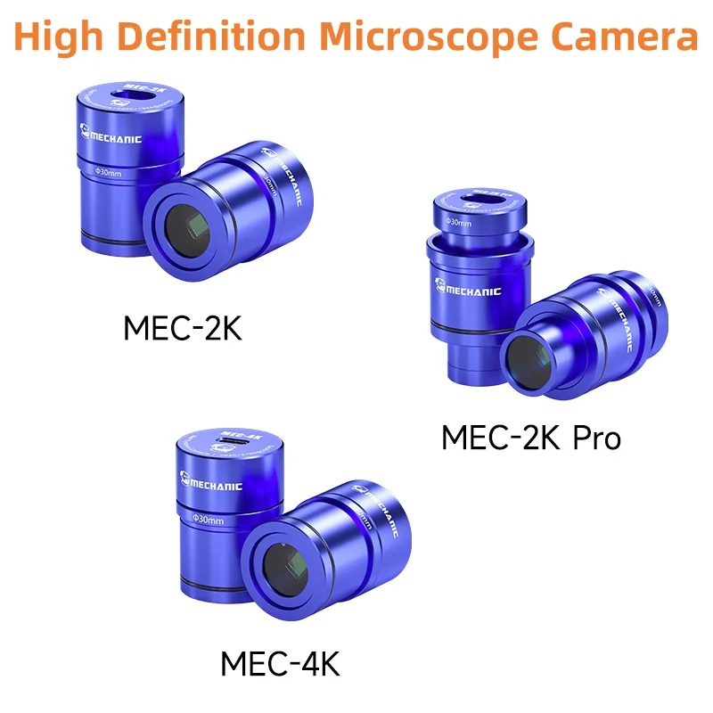 기계식 USB C 타입 현미경 접안 렌즈 카메라, 소니 1/2.3 호환 PC 휴대폰, PCB 마더 보드 납땜 수리, 2K 4K
