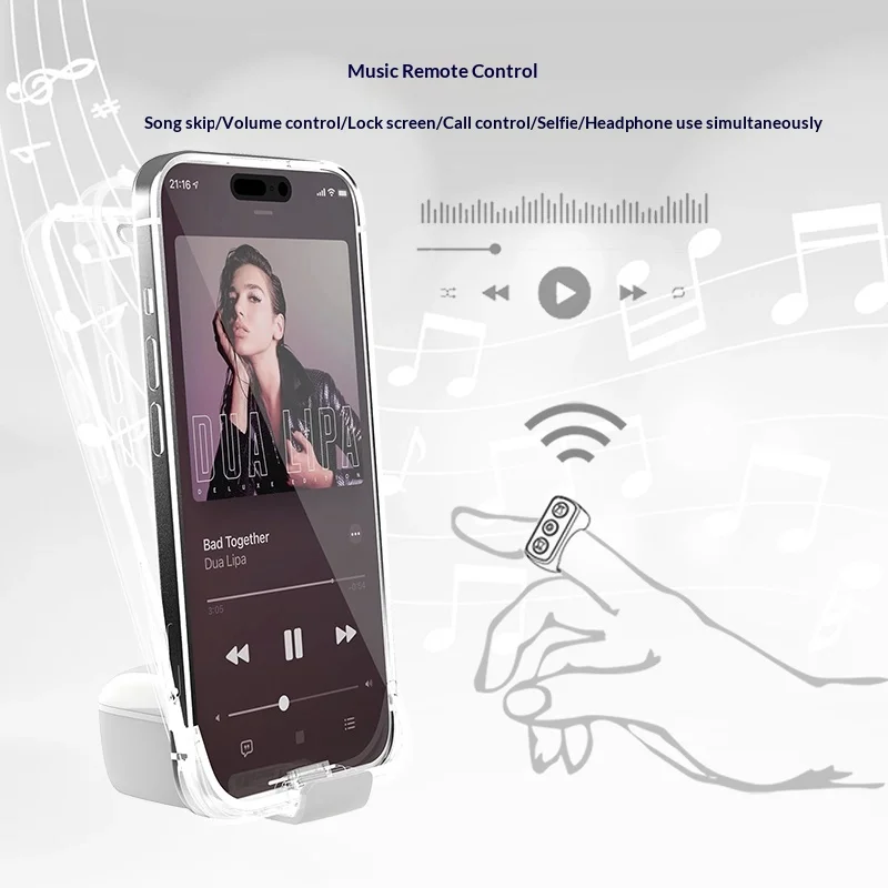 Xring A01Ultra Bluetooth Ringed Remote Control Short Video Remote Control Remote Control Music Mobile Phone Page Turning Ring
