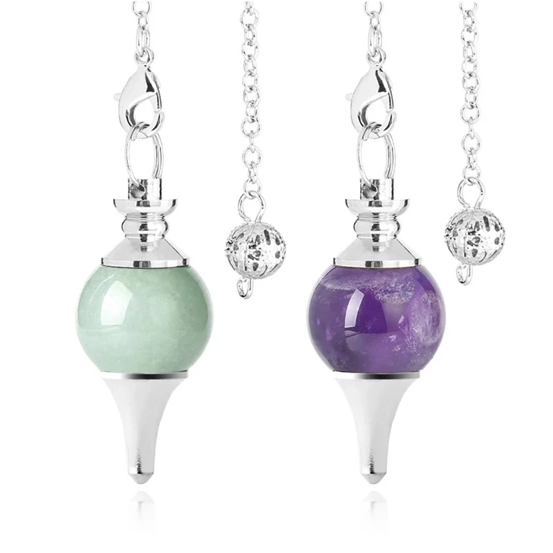 Reiki Healing Chakra Pendulum Pendants for Jewellery Making