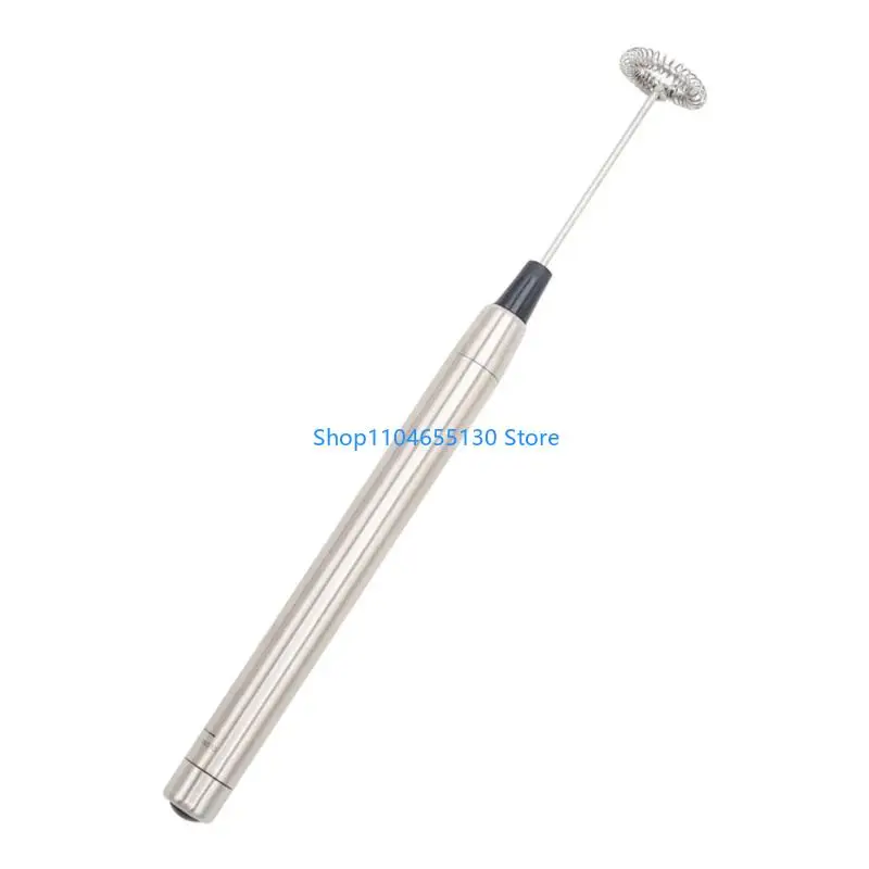 휴대용 전기 우유 믹서 금속 블렌더 커피 여행 전기 폼 메이커를위한 스탠드와 다목적 디자인