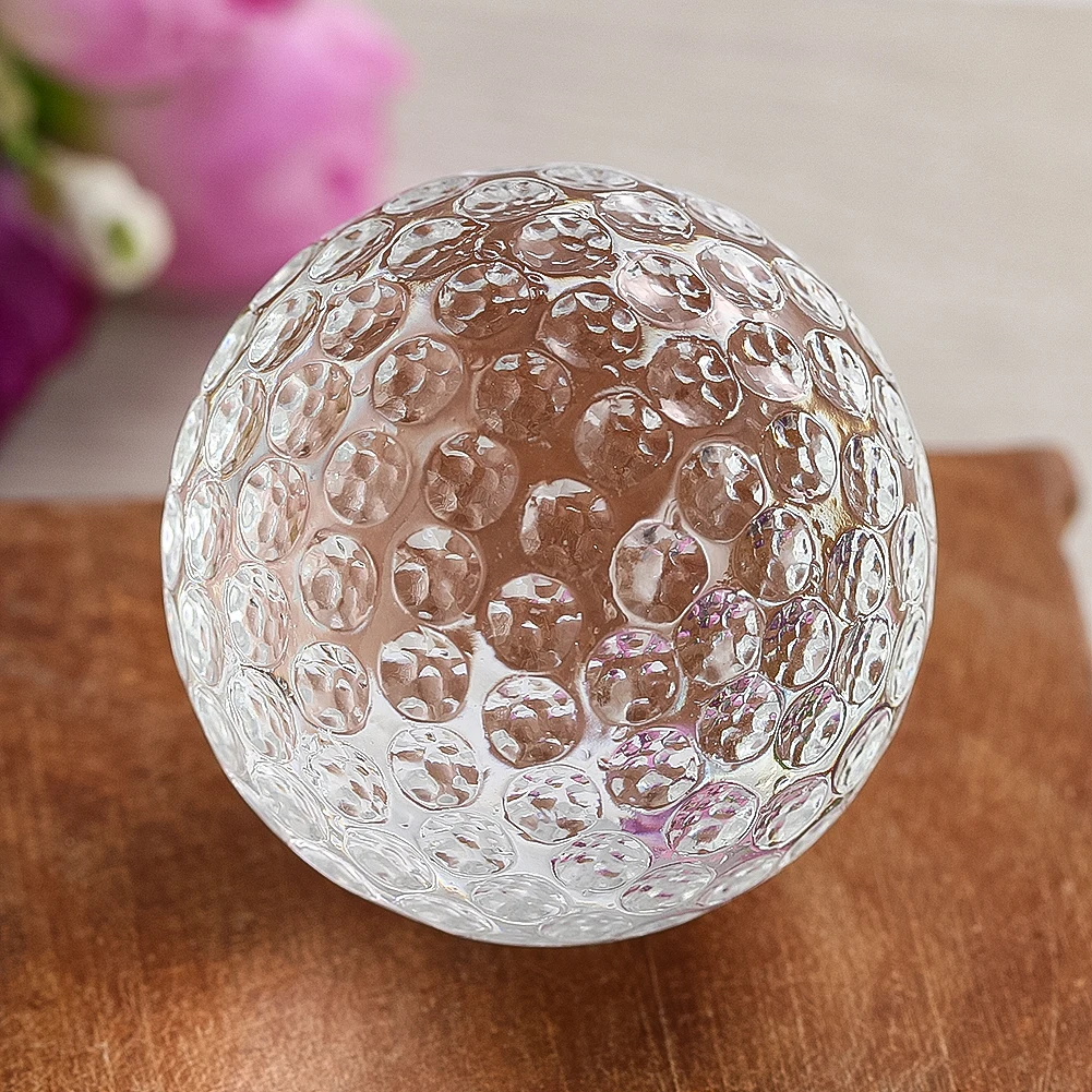 Paperweight Figurine Photography Props Home Decoration Ball Globe Sphere Sport Fans Souvenir Golfer Gift