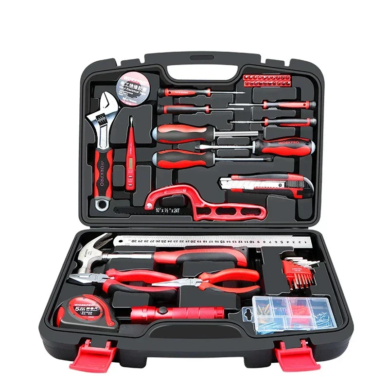 Household toolbox set daily maintenance Daquan hardware electrician special family multifunctional combination complete set