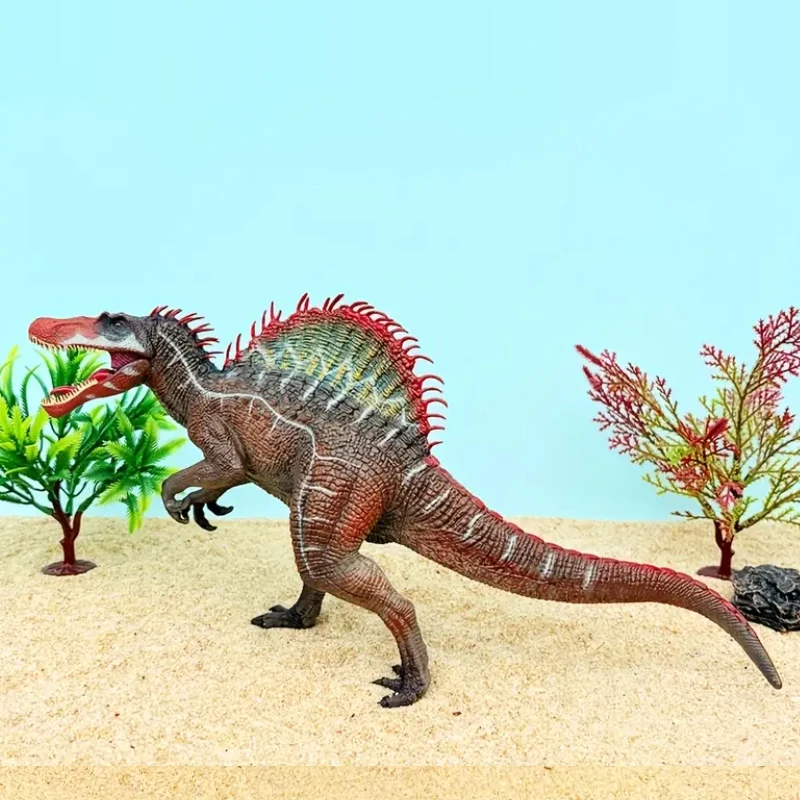Dinossauro jurássico spinosaurus indominus rex figuras de ação boca aberta tiranossauro animais modelo coleção brinquedo do miúdo presente