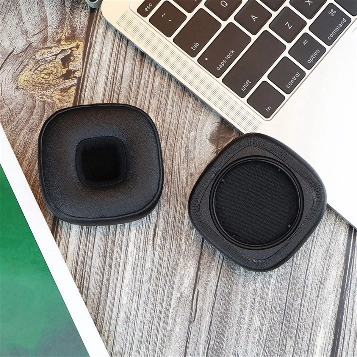 Retail! 1 Pair Replacement Ear Pads for Major 5 Headphone Ear Cushions Memory Foam Earpads Ear Cups Black