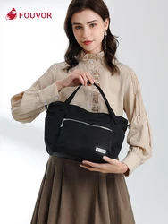 Fouvor Fashion Messenger Bag for Women Autumn & Winter Oxford Cloth Handbags Business Portable Canvas Bag 2941-03