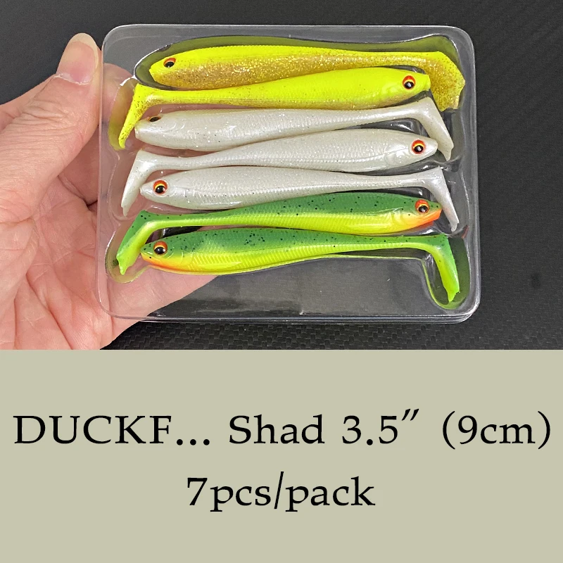 DUCKF SHAD 2.5'' 3.5