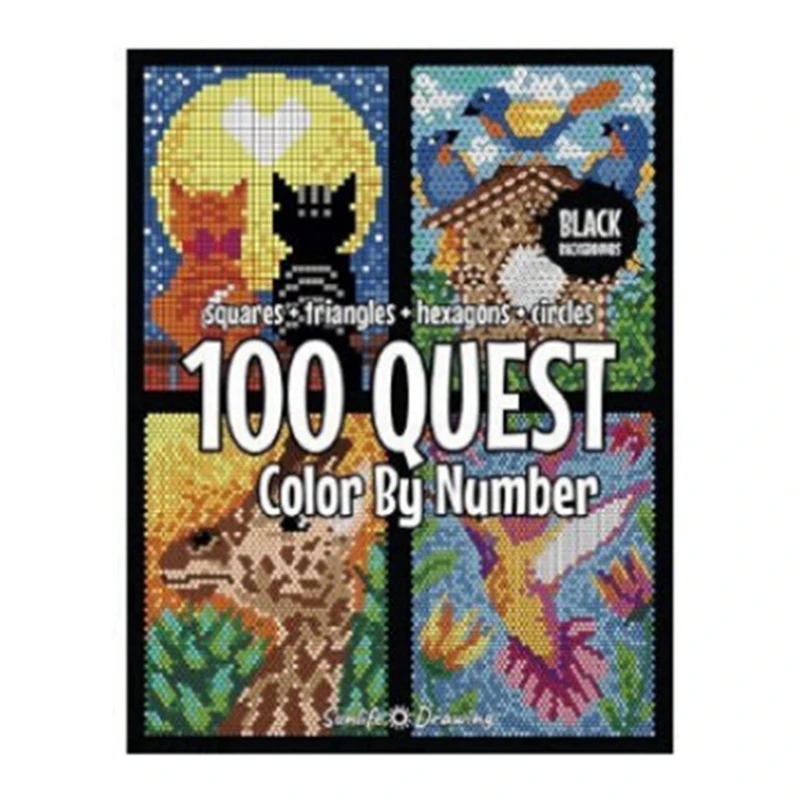 

Colorful Digital Painting Book For Exploration And Creativity For Kids-AT82