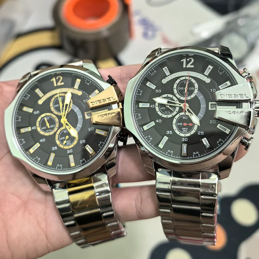 

AAA 888 New Super Hot Sale Diese Brand Watches For Mens Multifunction Chronograph WristWatch Fashion Business AAA Male Clocks