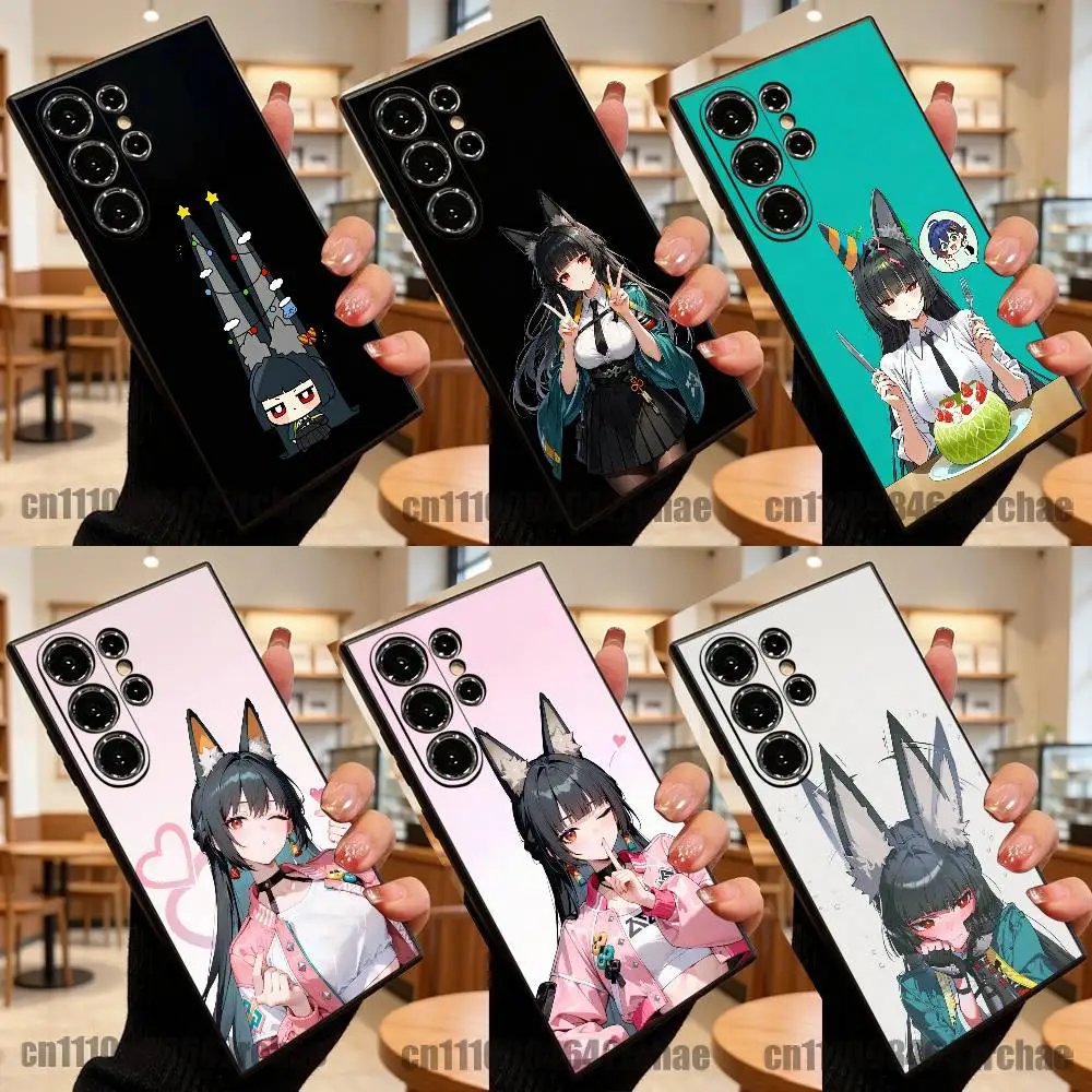 For Z-Zenless Zone Zero Hoshimi Miyabi Phone Case Samsung S25,S24,S26,S22,S23,S30,S21,Fe,Lite,Ultra,Plus Custom Soft Cover