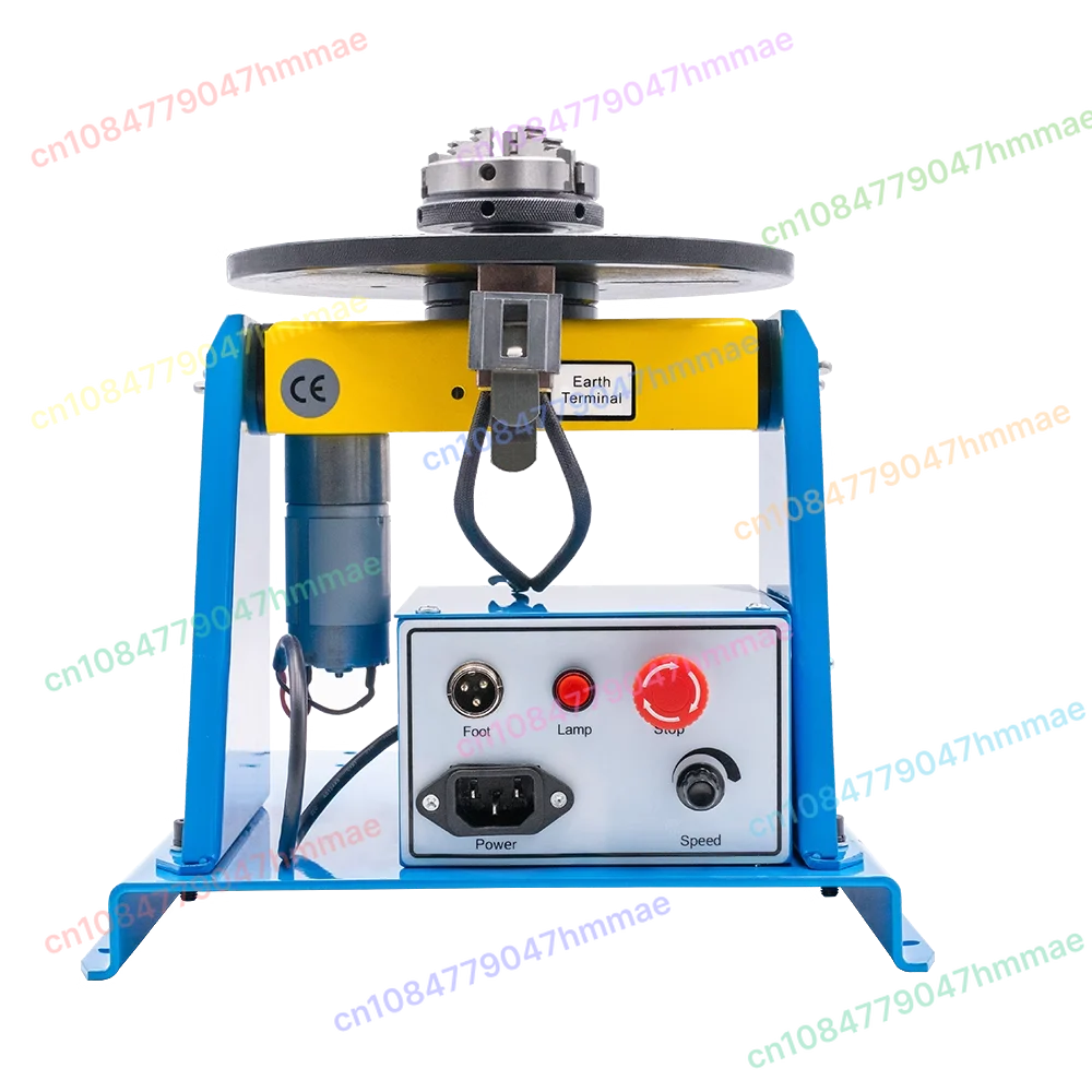 

10KG Rotary Welding Positioner with 65 Chuck Turntable Table High Positioning Accuracy Suitable for Cutting, Grinding, Assembly