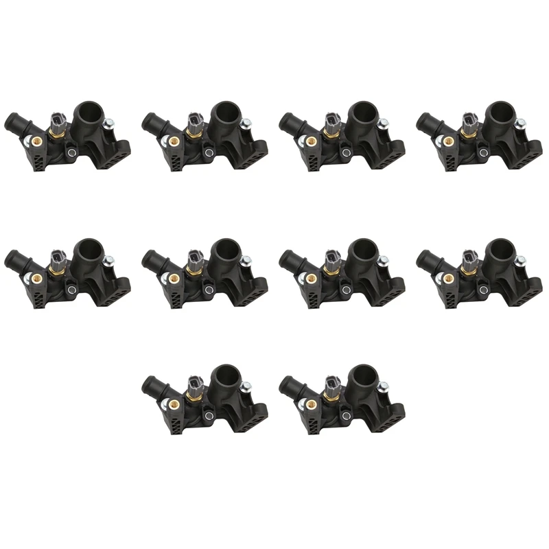 

10X 7M5G-8K556-AC Cooling System Thermostat Housing For Ford Fiesta Focus 2012-2016