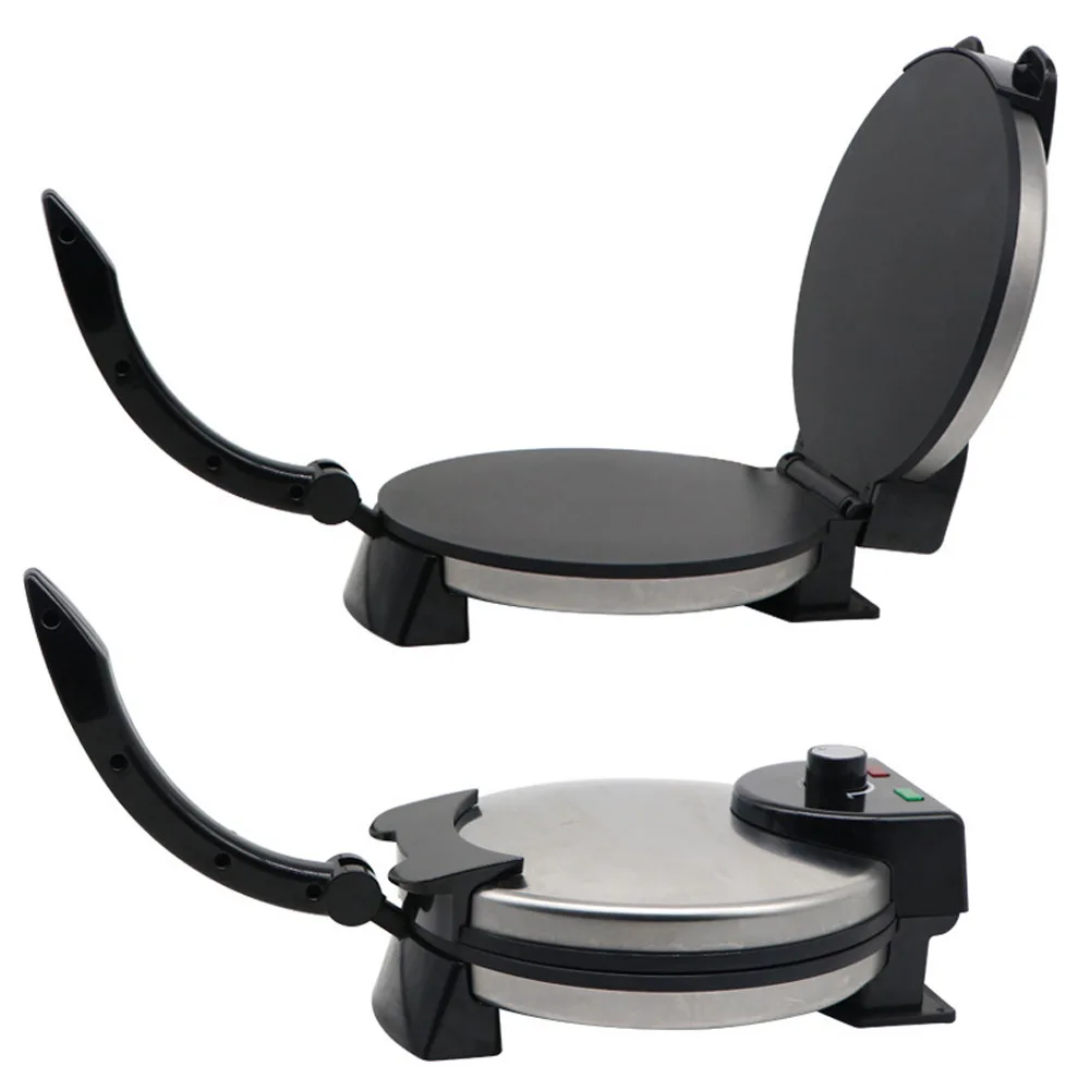 Household Small Crepe Maker Chapati Flat Bread Making Machine Pizza Tortilla Cake Maker Electric Stall Spring Roll Machine
