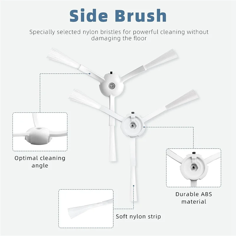 A94e-peças de reposição filtro escova rolamento para roborock q revo, compatível para roborock p10 aspirador robô acessórios