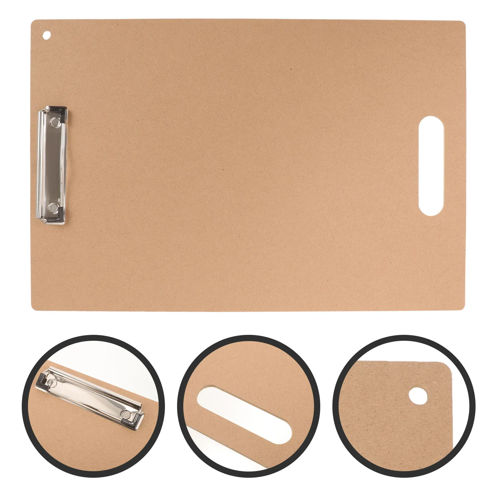 

Thin Sketch Board Portable Paper Drawing Board Smooth Sturdy Surface Clipboard for Artists Students Classroom Outdoor Painting