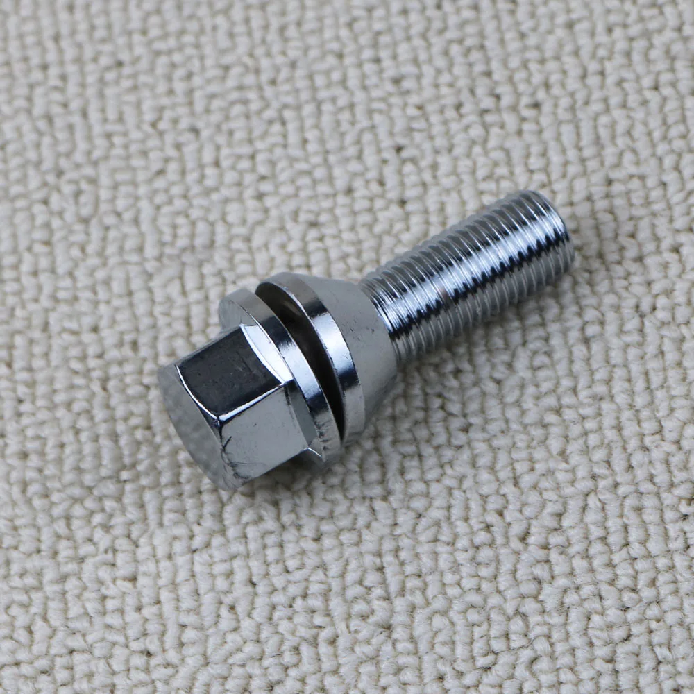 31202337 Front Rear Wheel Bolt Screw M14 x 1.5 For Volvo S60 S80 I II V60 V70 XC60 XC70 XC90 9485474 30756675