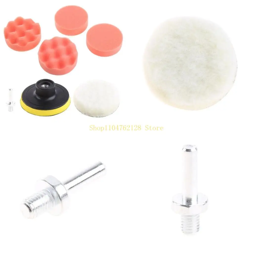 

High Gross 75mm 3" Polishing Buffing Pad for Car Polisher Buffer New best sale