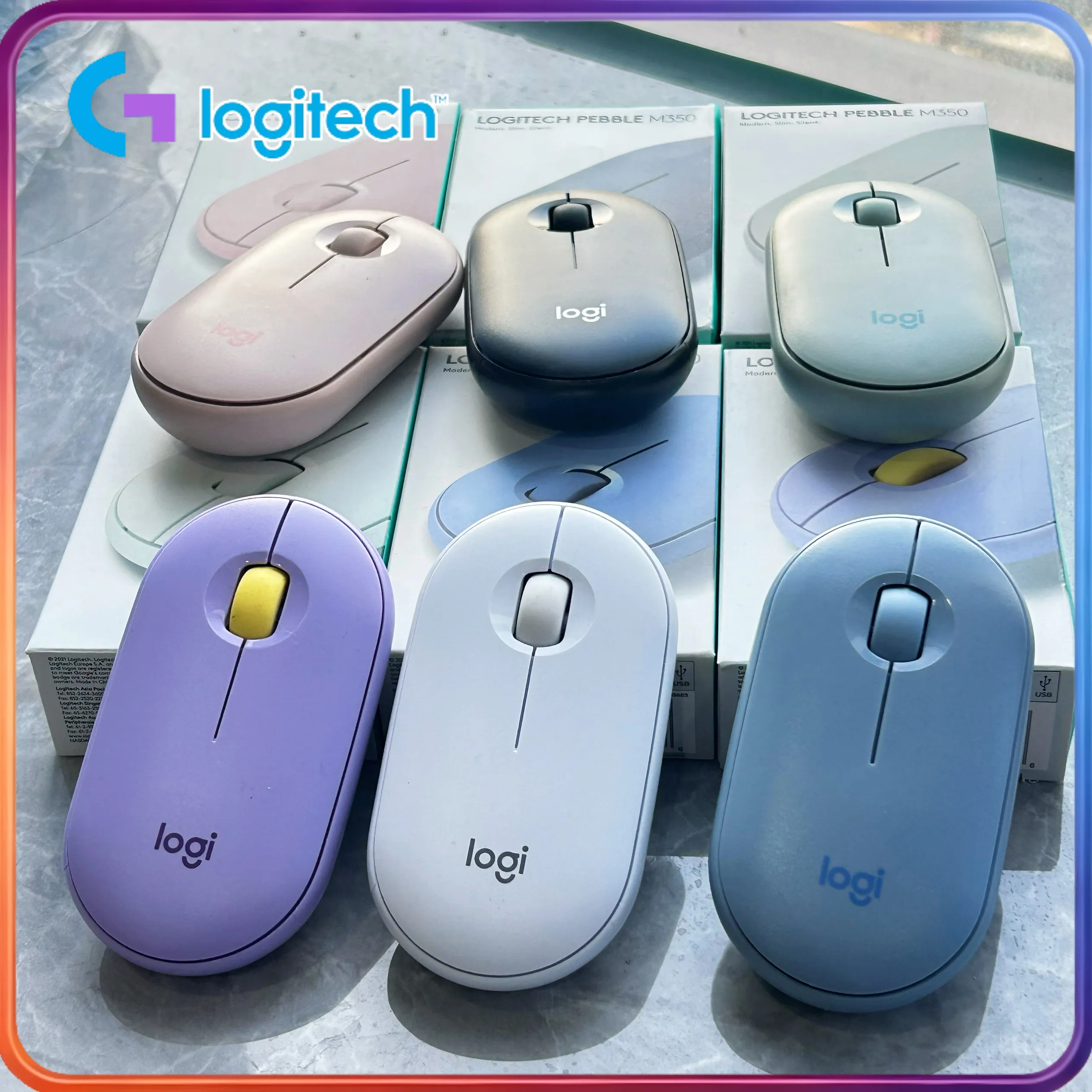 

[Ограниченное предложение] Беспроводная мышь Logitech M350 Bluetooth — тонкий, портативный дизайн, идеально подходит для ноутбуков и беспроводного использования.