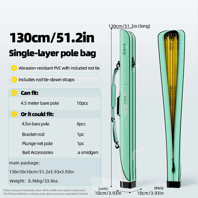 Waterdichte hengelentas, multi-compartiment hengelendragende rugzak voor baarsvissen, kajak, boot, inclusief opbergruimte voor aas & molen